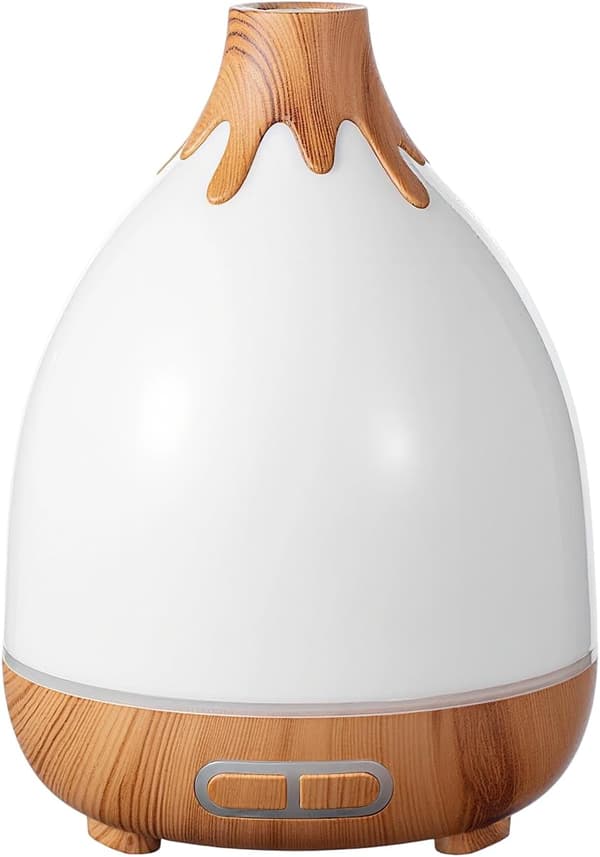 Aromaspridare 300ML - Aromaterapi - Luftfuktare - Aromaterapi - Doftspridare - Aromaspridare - Ljust Trä