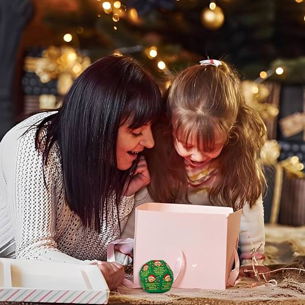 Jul Tomte Byte Presentutbyte Tärningar, 2025 Nya Julfest Presentutbyte Tärningsspel, Roliga Julstrumpfyllare Presentutbyte Tärningar