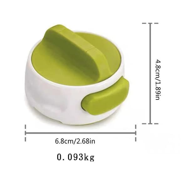 Kompakt Boksåpner Enkel Vri-utløser Bærbar Plassbesparende Manuell Rustfritt Stål