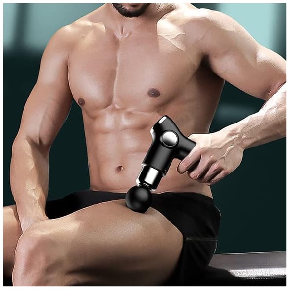 Sports Massager, Bærbar Massager, Sort