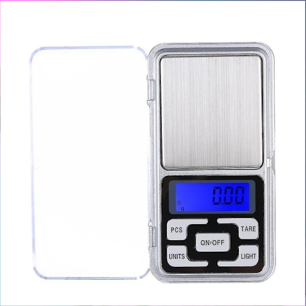 Digitaalinen vaaka taskukoossa, taskuvaaka, koruvaaka 0,01 - 200g