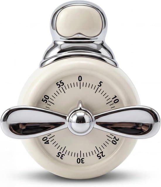 Timer - Køkkentimer - Visuel Timer - Sød Magnetisk Mekanisk - Køkkentimer til Madlavning - Ingen Batterier Krævet - 60-Minutters Nedtælling