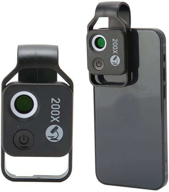 Dailygoods - 200x telefonmikroskop med CPL-lins