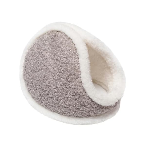 Vinter Foldbare Furry Varme ørevarmere i pastel farver til kvinder (pakke med 2)