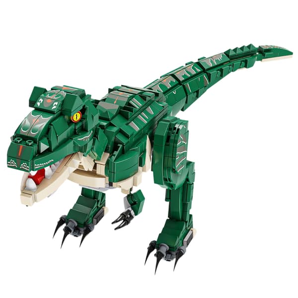 Dinosaur Byggeklodser Model – T-Rex Samlelegetøj Tyrannosaurus Rex
