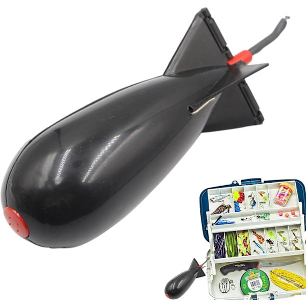 Fiske Bòmb | Flydende agnbeholder til karper | Karpefoder flyde agnholder | Karpefiske raketfoder | Flydende lokke agnholder