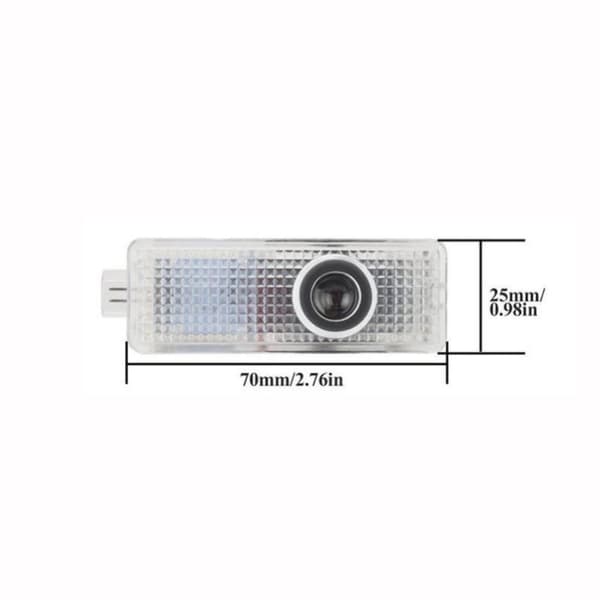 Bildør Logo Lys, Bildør LED Logo Projektor Velkomstlampe Dørlys Pøllys 4-Styk Passer til 320i、320xi、340i, E90 E92 E93 M3 E91 E92\"