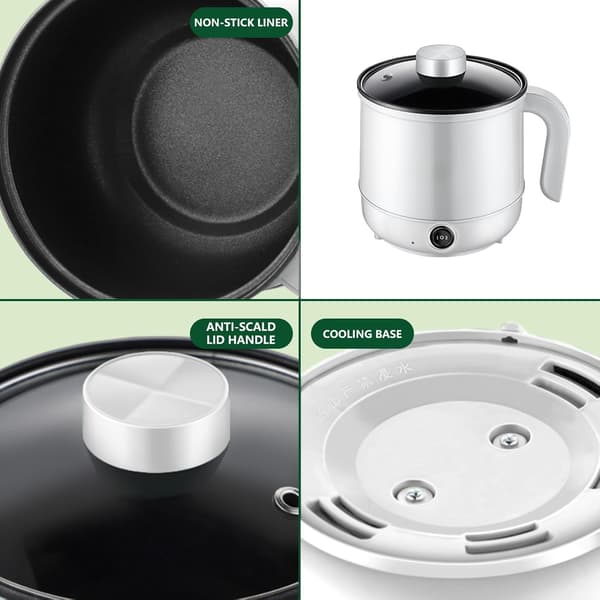 Multifunksjonell dampkoker for nudler, pasta, egg og suppe