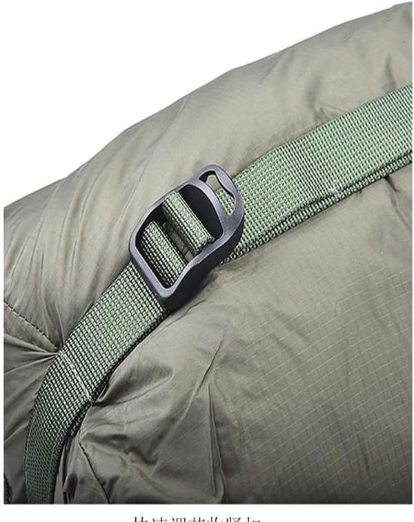 2 ultralette 10L nylon kompressionsposer til soveposer, camping, vandreture, backpacking