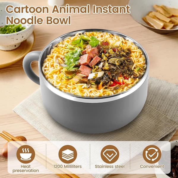 Ramen Gryder, Sød Husky Instant Ramen Nudelskål