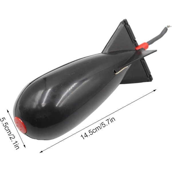 Fiske Bòmb | Flydende agnbeholder til karper | Karpefoder flyde agnholder | Karpefiske raketfoder | Flydende lokke agnholder