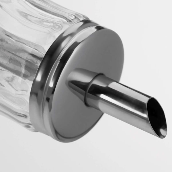Krydddispenser, kapacitet 200 ml, glas, 10 cm