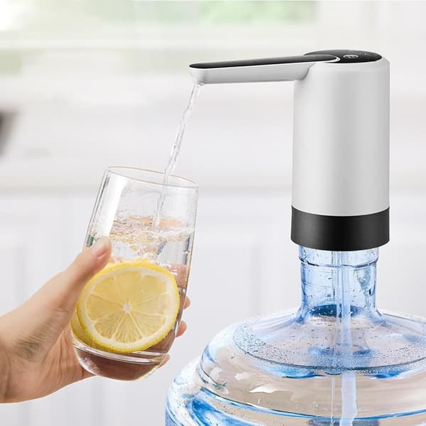 Elektrisk vattenpumpdispenser, portabel, hushålls vattenpumpdispenser för flaskvatten