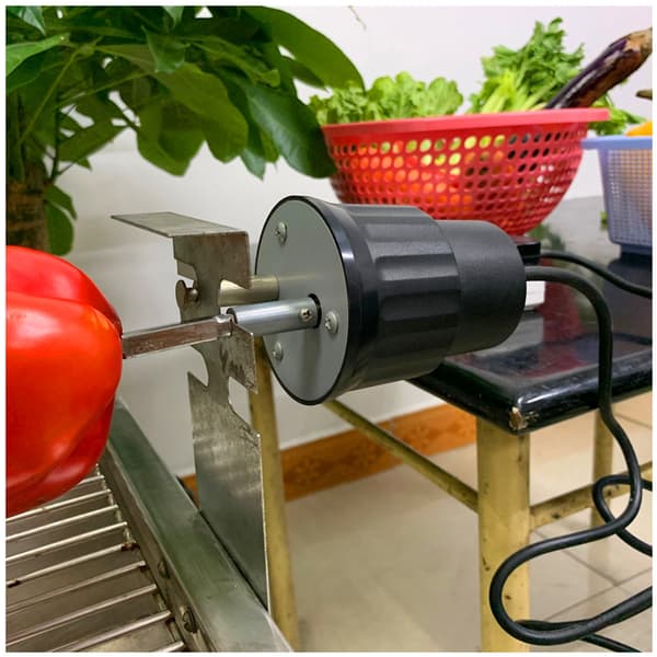 BBQ grillmotor, elektrisk camping aluminiummotor, europæisk standard