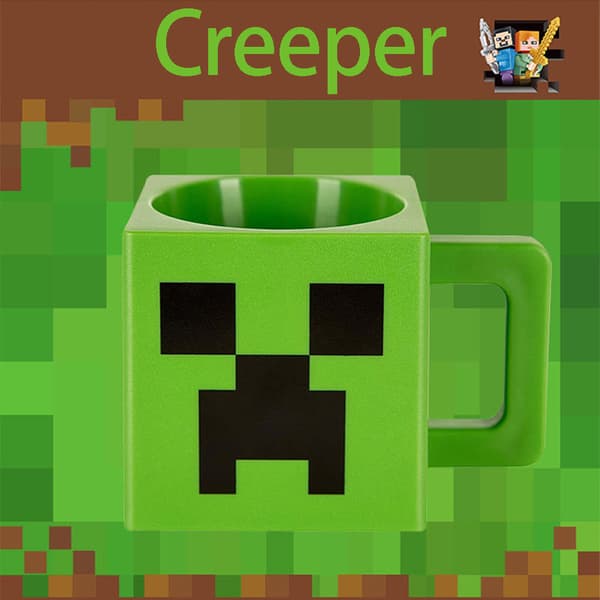Campingkaffekopp, uforgjengelig vannkopp, mikrobølgeovnssikker tekopp Creeper