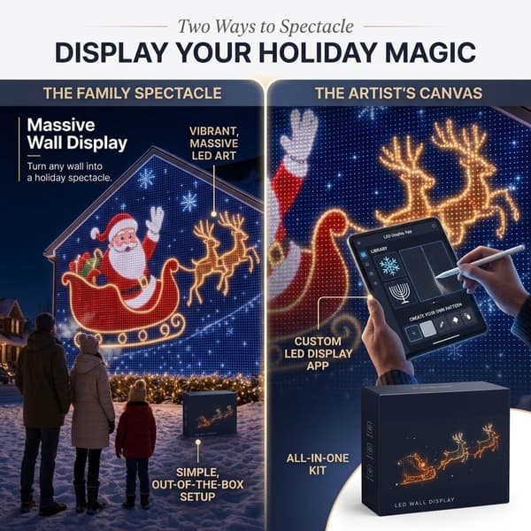Smarta gardinlampor, 400 LED, 2x2 meter, app- och fjärrkontroll, juldekorationsbelysning