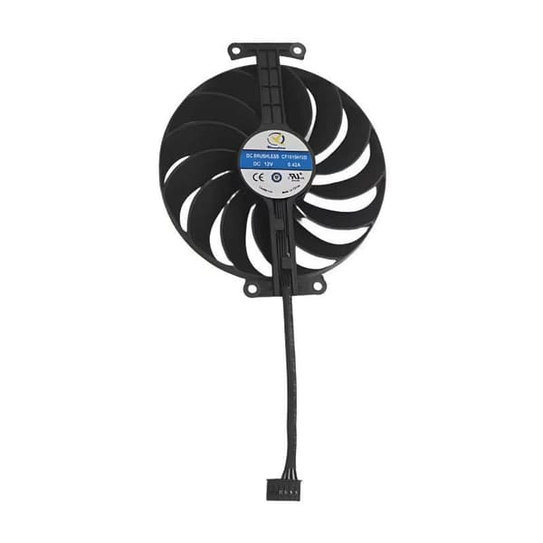 Asus RTX 3050/3060 Phoenix GPU Kjølevifte 95mm 6-pin T129215SU 0.5A 12V SZRH A-R2527