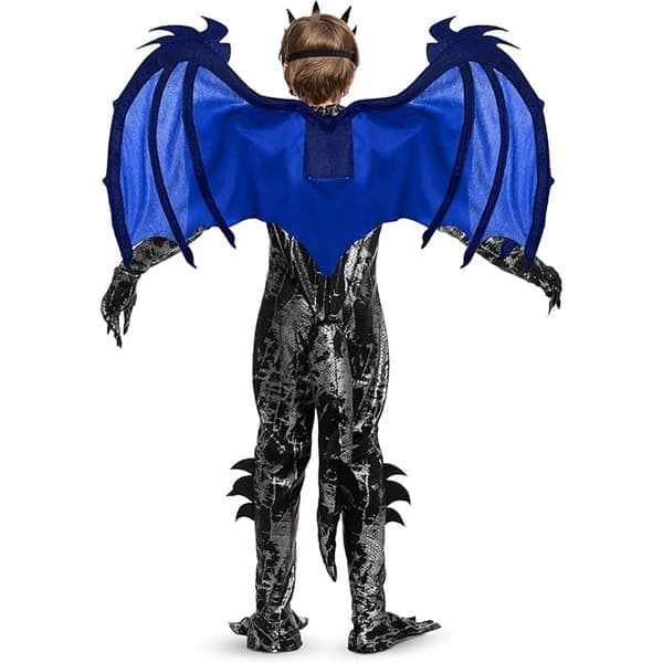 Halloween-kostym för pojkar med drakvingar, stil 2, storlek 140 style2 140
