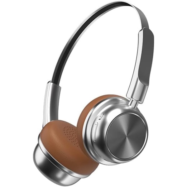 Retro Bluetooth 5.4 Over-Ear Hörlurar, 14 timmars speltid, ENC Brusreducering