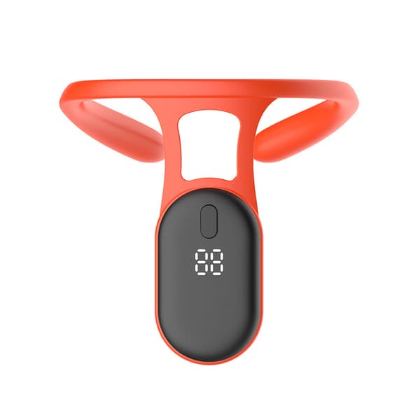 Nakke- og rygkorrigerer, nakkeberoligende enhed, orange