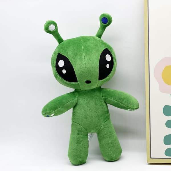 Plyslegetøj Grøn Alien Plyslegetøj Alien Udstoppede Bløde Søde Dyrelegetøjsgaver