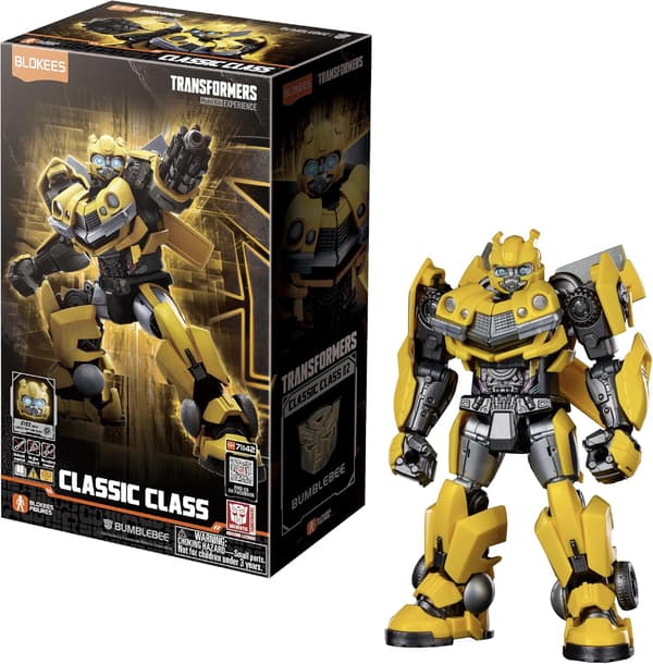 Transformers Classic Class Modelbyggesæt | Bumblebee Actionfigur Byggelegetøj til Børn | Alder 12+