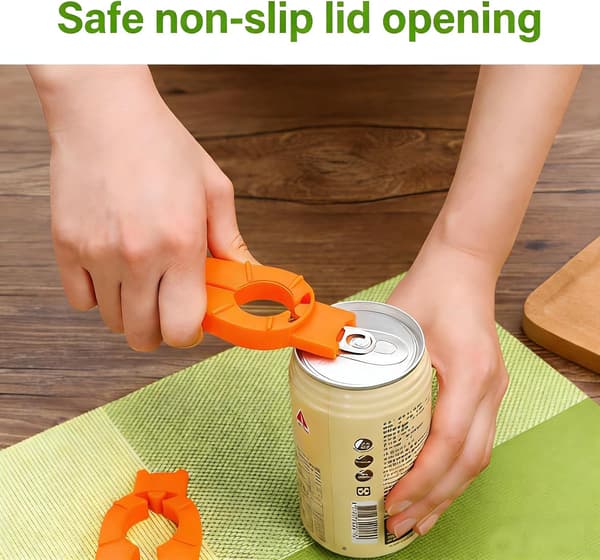 2 STK Boks- og flaskeåpner, Multifunksjonell åpner for svake hender Barn Eldre Eldre Leddgiktpasienter Boks Flaske Klem Lokk og Plastgrep