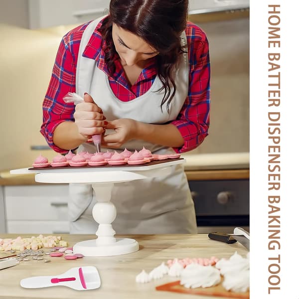 Cupcake Scoop Dejdispenser - Letanvendelig cupcake dej scoop til cupcake, pandekage og cookie dej