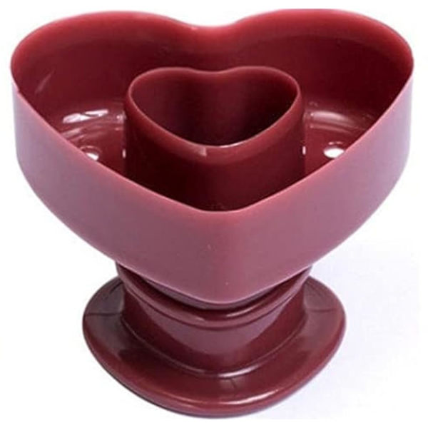 Plastik Hjerte Donut Cutter Donut Maker Cupcake Muffin Kageform