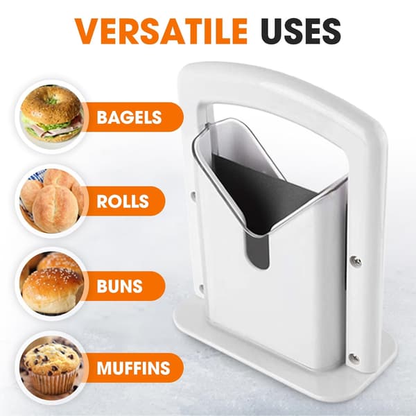 Bagel Universal Kutter, 22 cm, Hvit