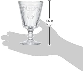 La Rochere 631601 Versailles vinglass, klart, 200 ml