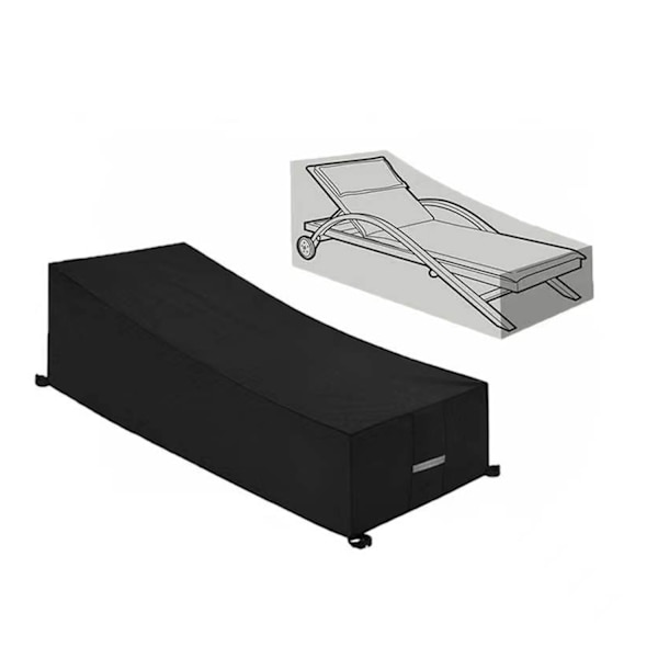 Solstolsskydd, 210D Oxfordtyg 210x75x40/80cm