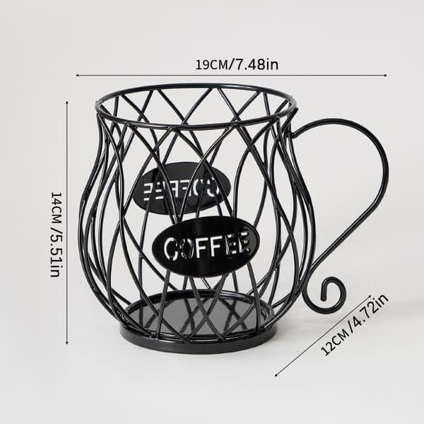 Kaffekapselhållare, kaffepåsehållare, kaffekapselhållare