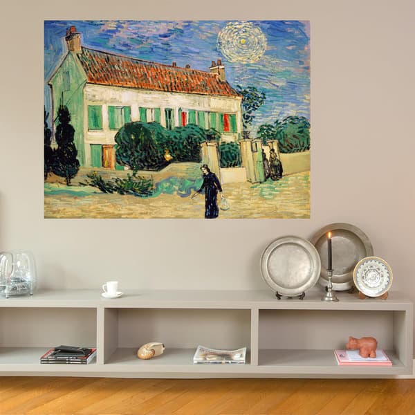 Väggbonad för sovrum, Vincent Van Gogh Abstrakt Landskapsbonad för Sovrum Estetiskt Vardagsrum Heminredning 150*130 cm house