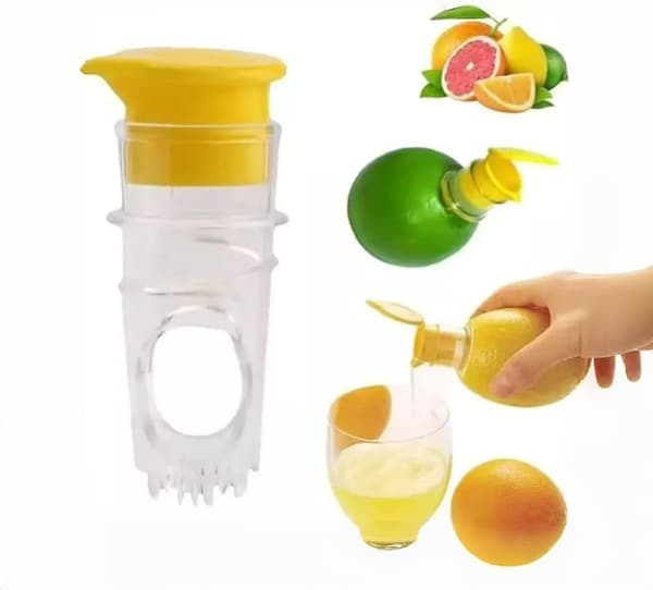 Handpressjuicer för citron, apelsin och citrusfrukter - 3.5\"L x 1.6\"W