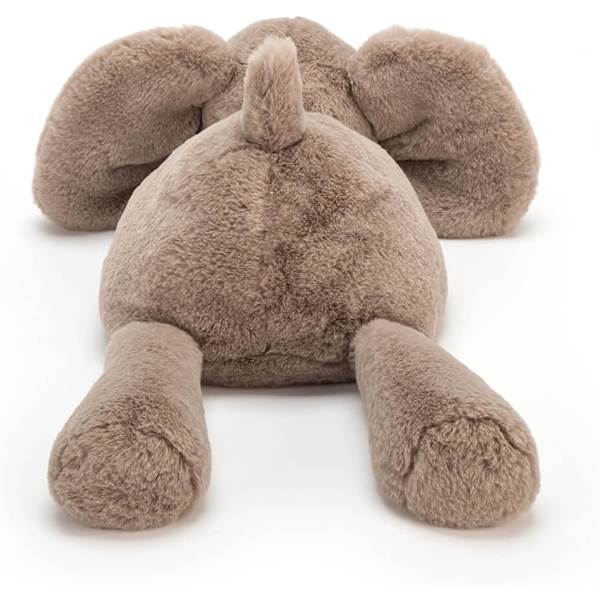 Elefant gosedjur, mediumstorlek 24 cm - Uppstoppad elefant - Klassisk barnpresent