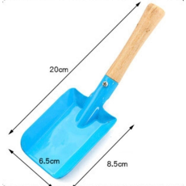 3 st trädgårdsskopor Premium trähandspade för enkel omplantering och grävning Multifunktionsspade