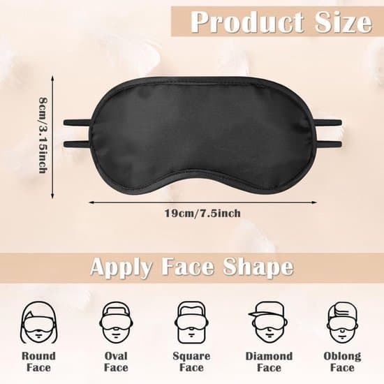 50 individuelt innpakkede sovemasker