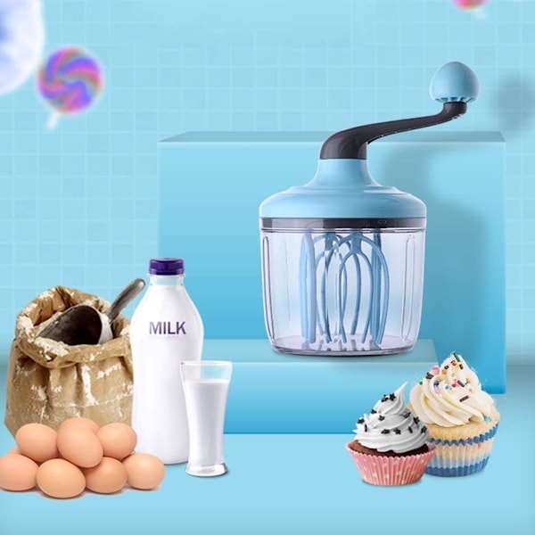 Manuell äggvisp, 1000ml hushållsmixer