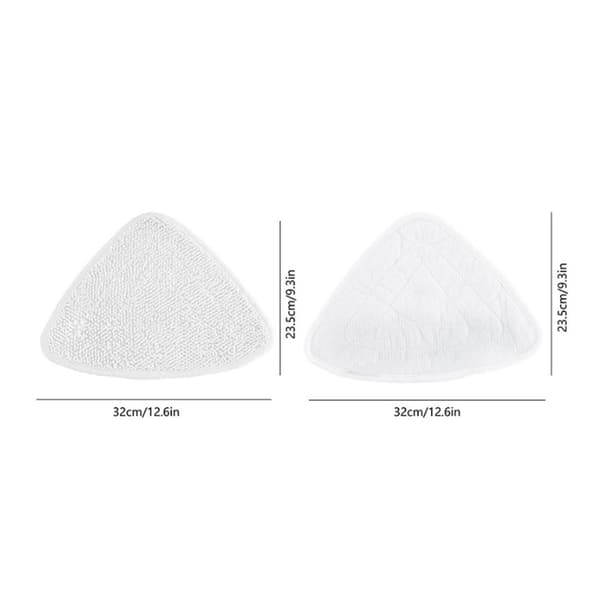 3-delars Ångmopp Ersättningsdukar Vileda/O-Cedar Universal Ångmopp Set Tillbehör Kompatibla med Ångrengörare