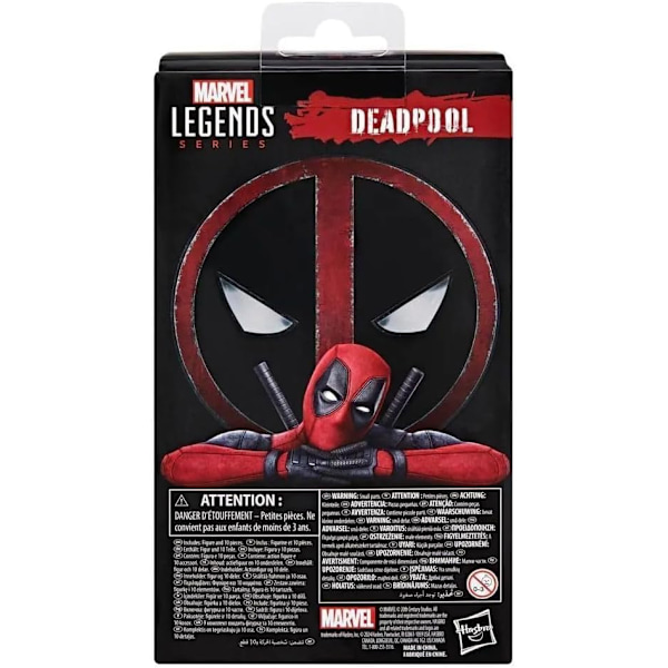 DEADPOOL-FIGUR CA. 20 CM, X-MEN LEGENDS MARVEL POSITIV LEKETØYSGAVE TIL BARN