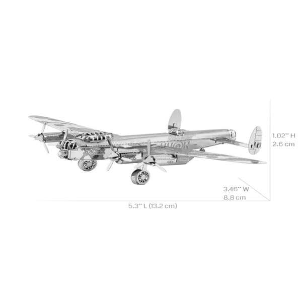 Fascinations Metal Earth Avro Lancaster Bomber 3D metallmodellsett