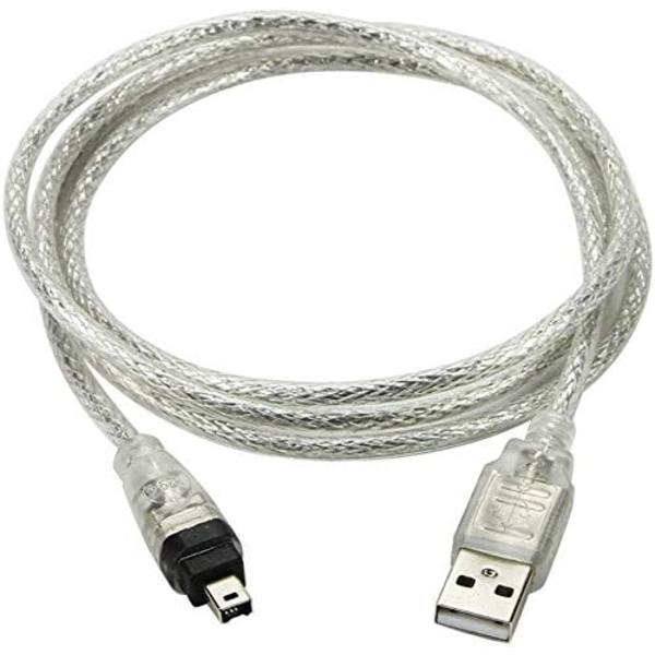 For Mini DV MiniDV USB-datakabel FireWire IEEE 1394 HDV-videokamera for å redigere PC