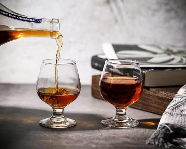 5.0oz Shotglas Set om 6 Söta Brandy Cognac Glas (150ml | 5.0 floz)