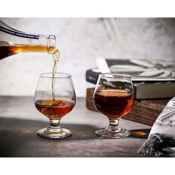 5.0oz Snapseglas Sæt med 6 Søde Brandy Cognac Glas (150ml | 5.0 floz)