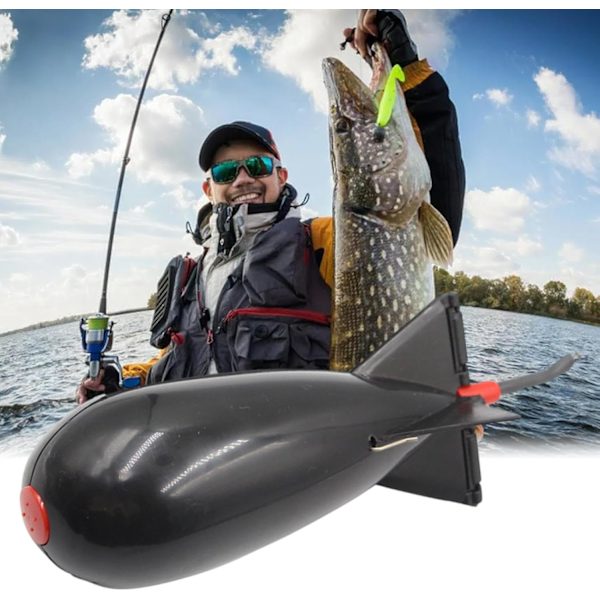 Fiske Bòmb | Flydende agnbeholder til karper | Karpefoder flyde agnholder | Karpefiske raketfoder | Flydende lokke agnholder