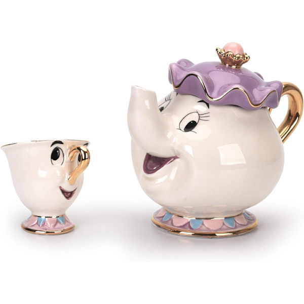 Mugg med tecknade figurer, tekannemugg, tekannemugg, sött set