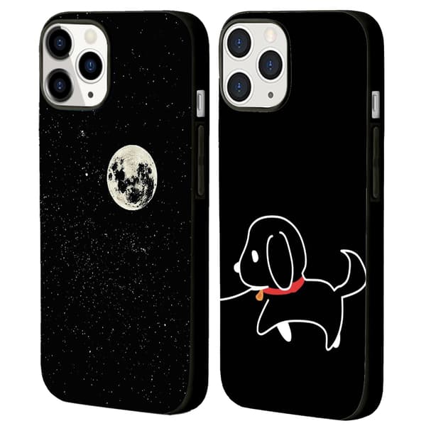 2 stk. stjernehimmel iPhone 15 Pro Max beskyttelsesdeksel, gutter og jenter iPhone 15 deksler til iPhone 15 Plus Pro Max Black iPhone 15 Pro