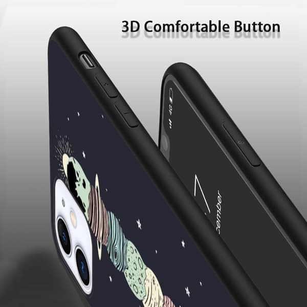 2 stk morsomt iPhone 15 Pro Max-deksel, likbart iPhone 15 Pro-deksel for iPhone 15 Plus 15 Pro 15 Pro Max Black iPhone 15 Pro Max