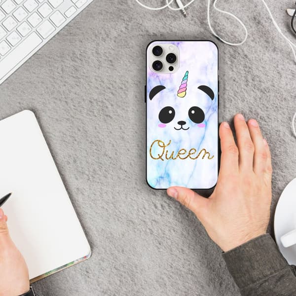 2 stk. King & Queen iPhone 15 Plus Covers Cases, Smukt iPhone 15 Cover til iPhone 15 Plus 15 Pro 15 Pro Max Black iPhone 15 Pro Max